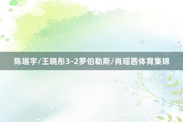 陈垣宇/王晓彤3-2罗伯勒斯/肖瑶茜体育集锦