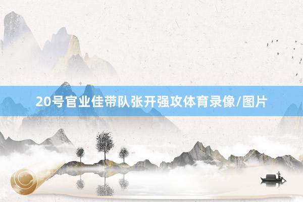 20号官业佳带队张开强攻体育录像/图片