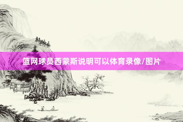 篮网球员西蒙斯说明可以体育录像/图片