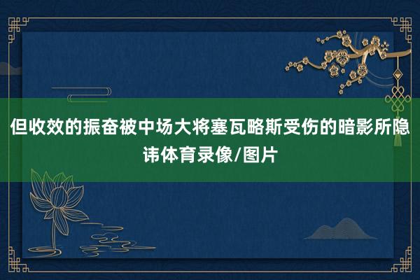 但收效的振奋被中场大将塞瓦略斯受伤的暗影所隐讳体育录像/图片
