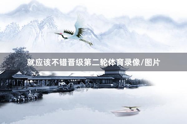 就应该不错晋级第二轮体育录像/图片