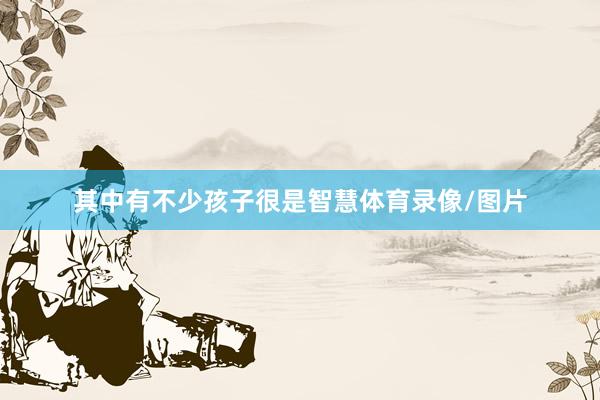 其中有不少孩子很是智慧体育录像/图片