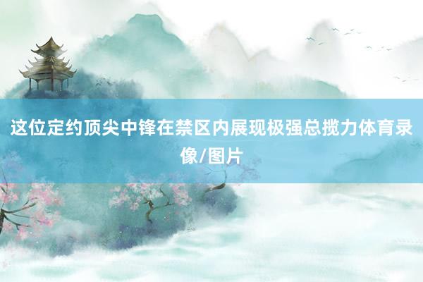 这位定约顶尖中锋在禁区内展现极强总揽力体育录像/图片