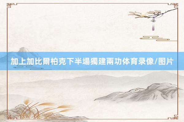 加上加比爾柏克下半場獨建兩功体育录像/图片